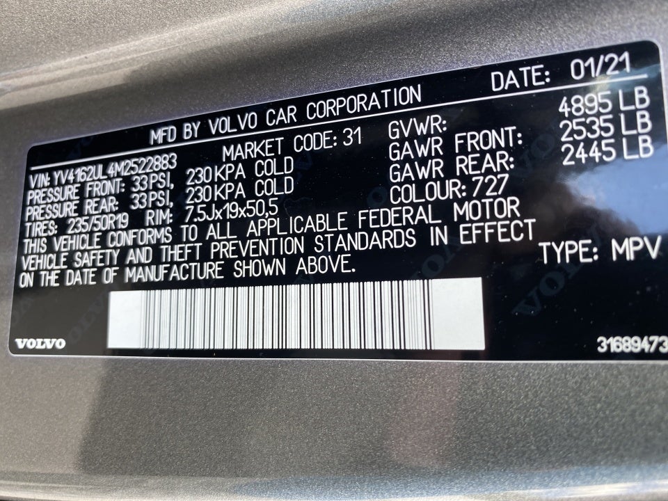 2021 Volvo XC40 T5 Inscription