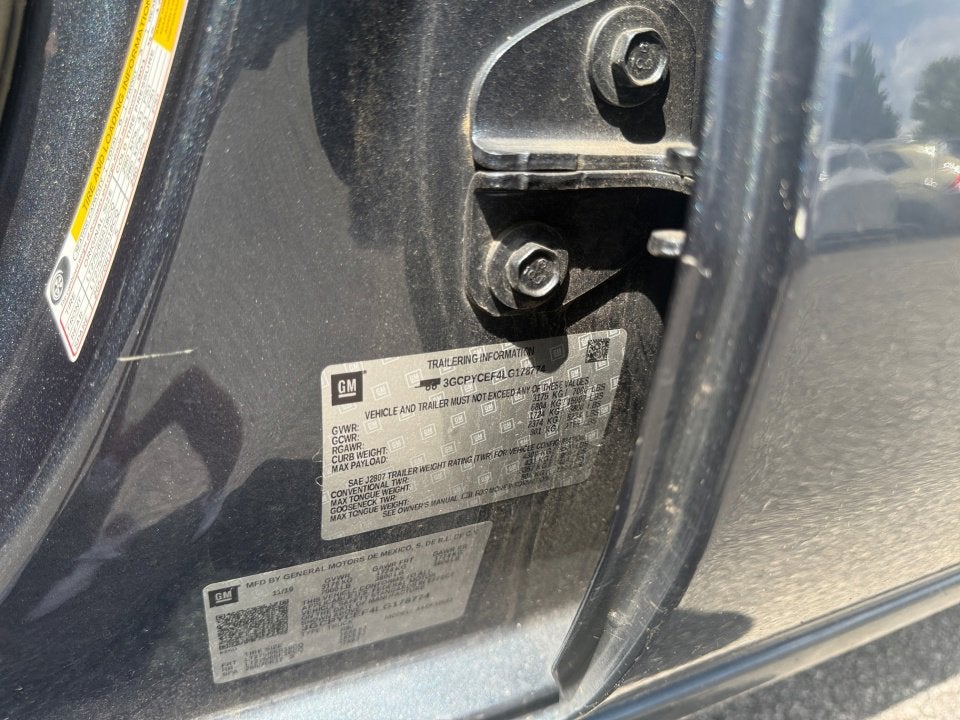 2020 Chevrolet Silverado 1500 Custom Trail Boss