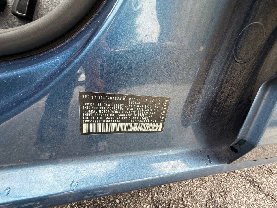 2021 Volkswagen Jetta 1.4T S