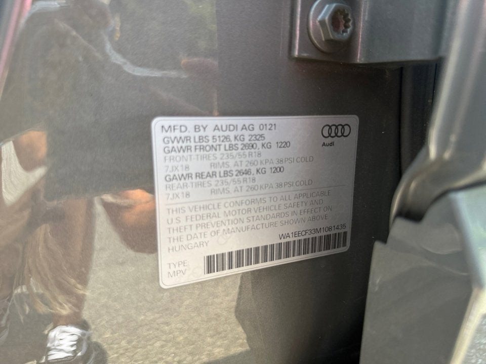 2021 Audi Q3 S line Premium Plus