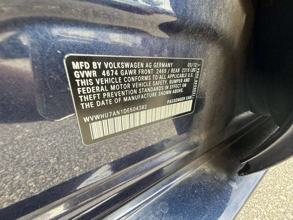 2013 Volkswagen CC VR6 Lux