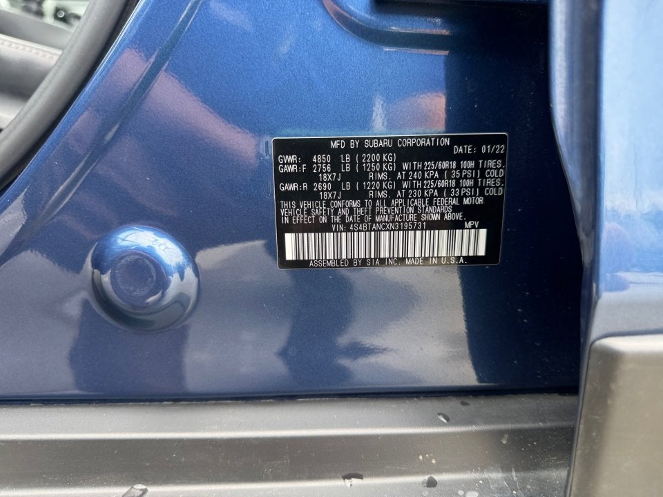 2022 Subaru Outback Limited