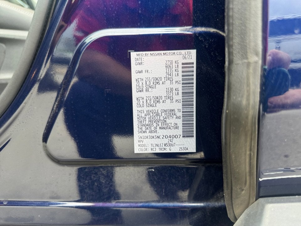 2022 Nissan Pathfinder Platinum