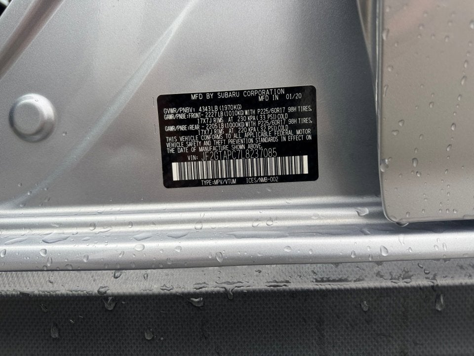 2020 Subaru Crosstrek Premium