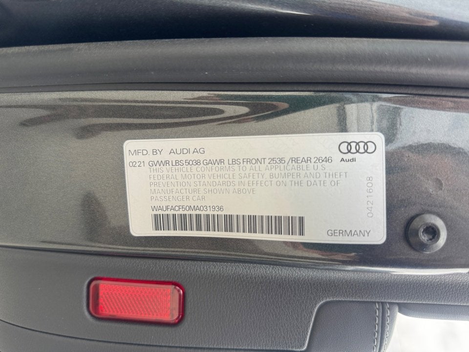 2021 Audi A5 Sportback S line Premium Plus