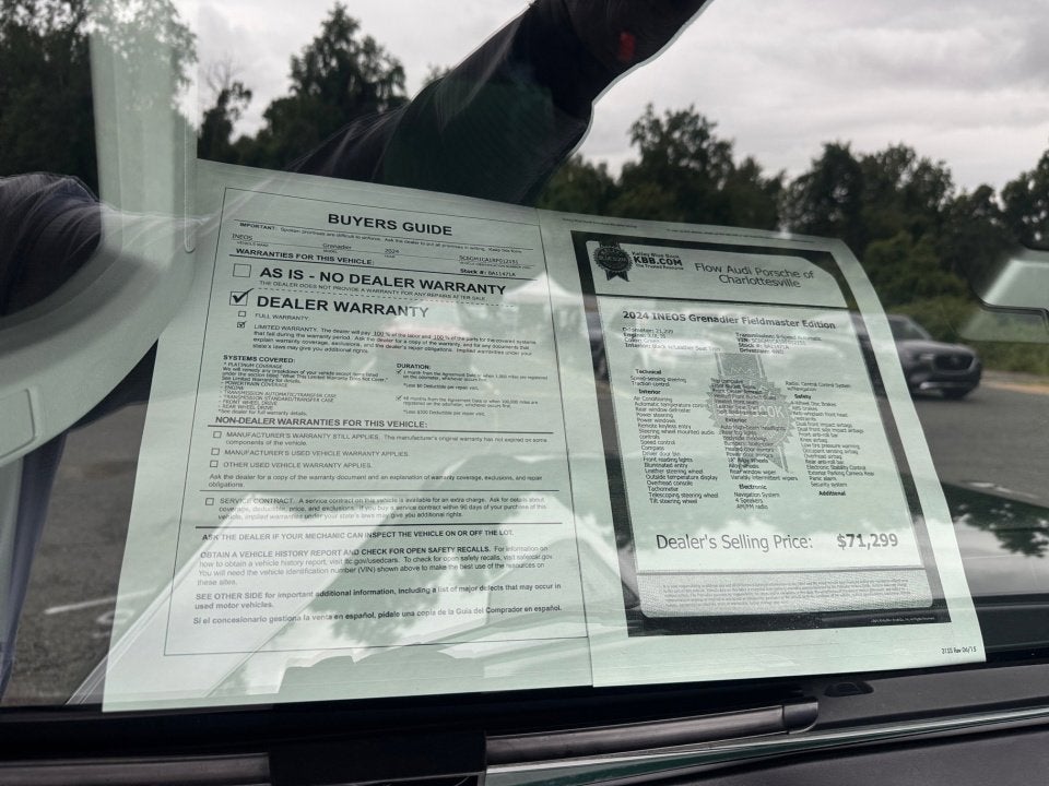 2024 INEOS Grenadier Station Wagon Fieldmaster Edition