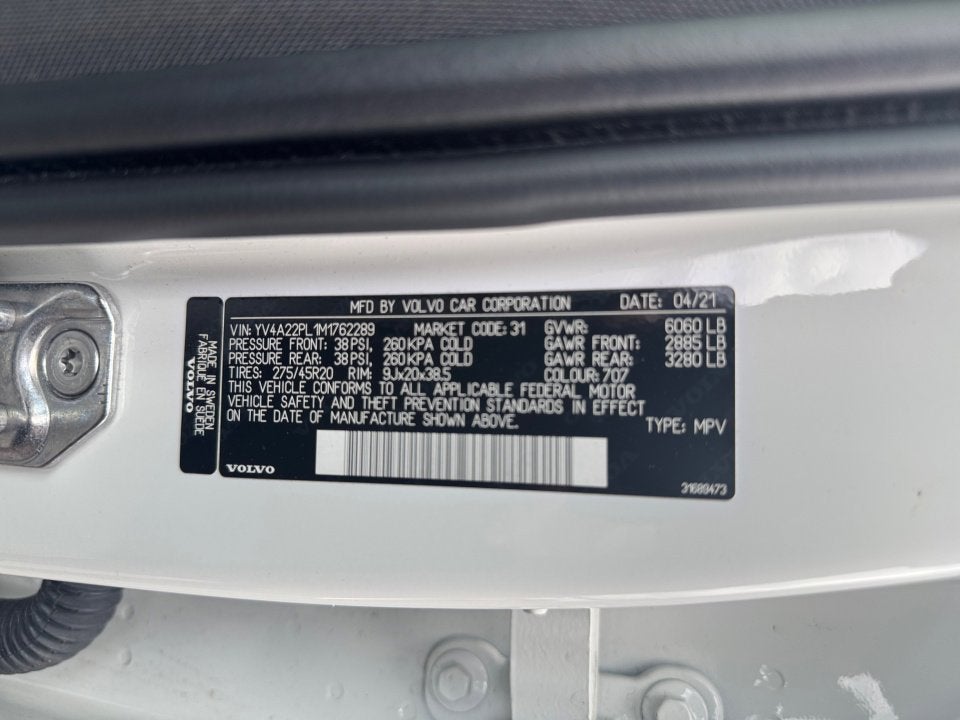 2021 Volvo XC90 Inscription