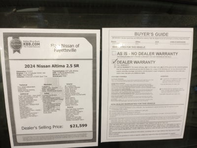 2024 Nissan Altima SR FWD