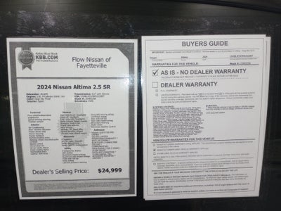 2024 Nissan Altima SR Intelligent AWD