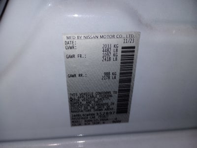 2024 Nissan Altima SR Intelligent AWD