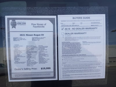 2021 Nissan Rogue SV FWD