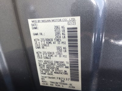 2023 Nissan Rogue SV FWD