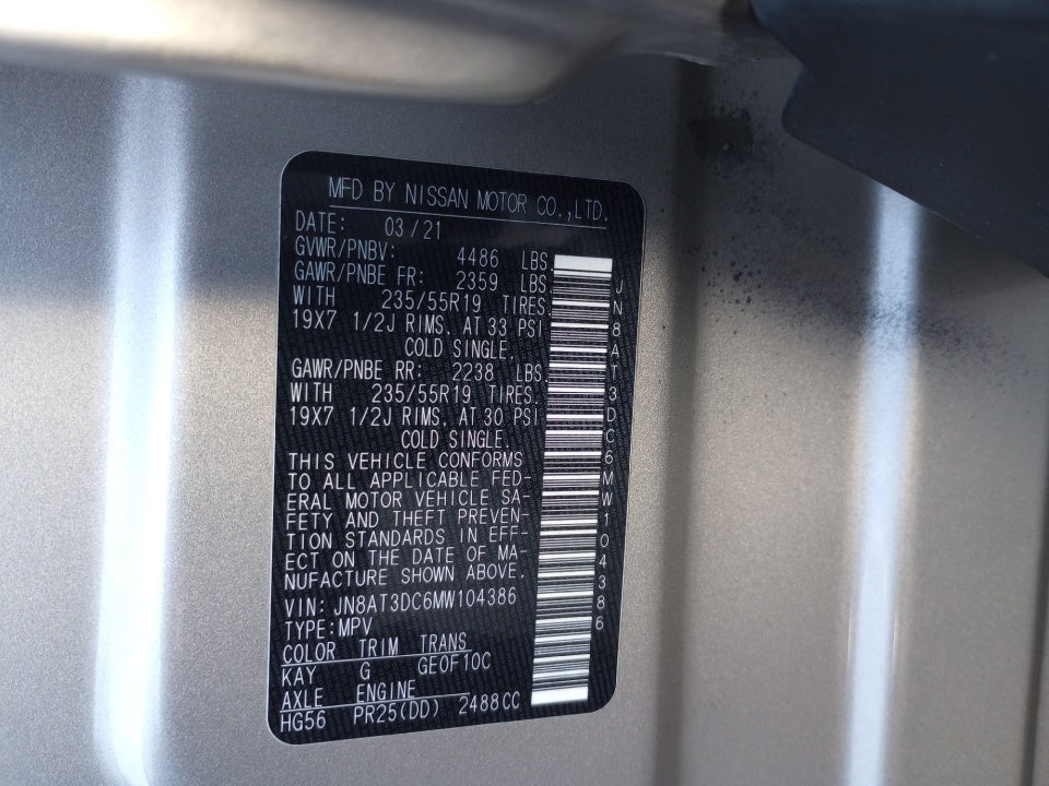 2021 Nissan Rogue Platinum FWD