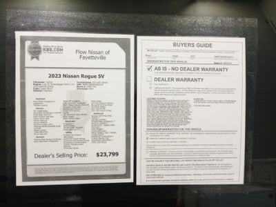 2023 Nissan Rogue SV FWD