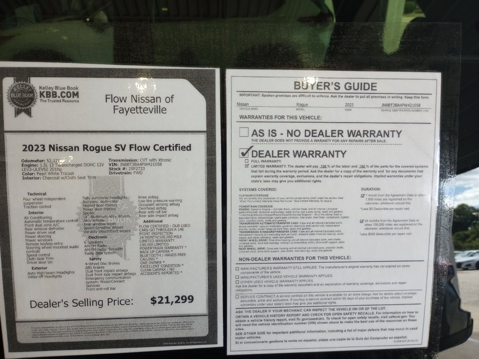 2023 Nissan Rogue SV FWD