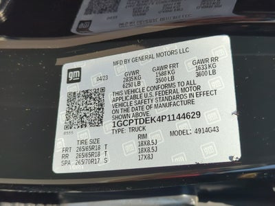 2023 Chevrolet Colorado 4WD Crew Cab Short Box Z71