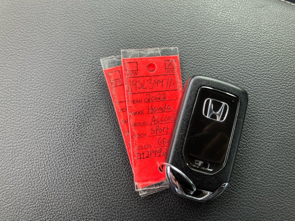 2022 Honda Accord Sport