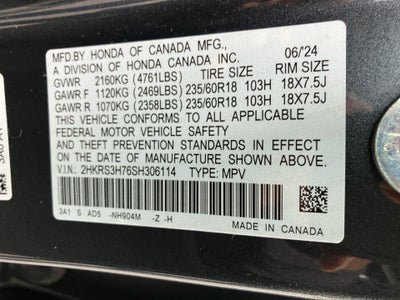 2025 Honda CR-V EX-L 2WD