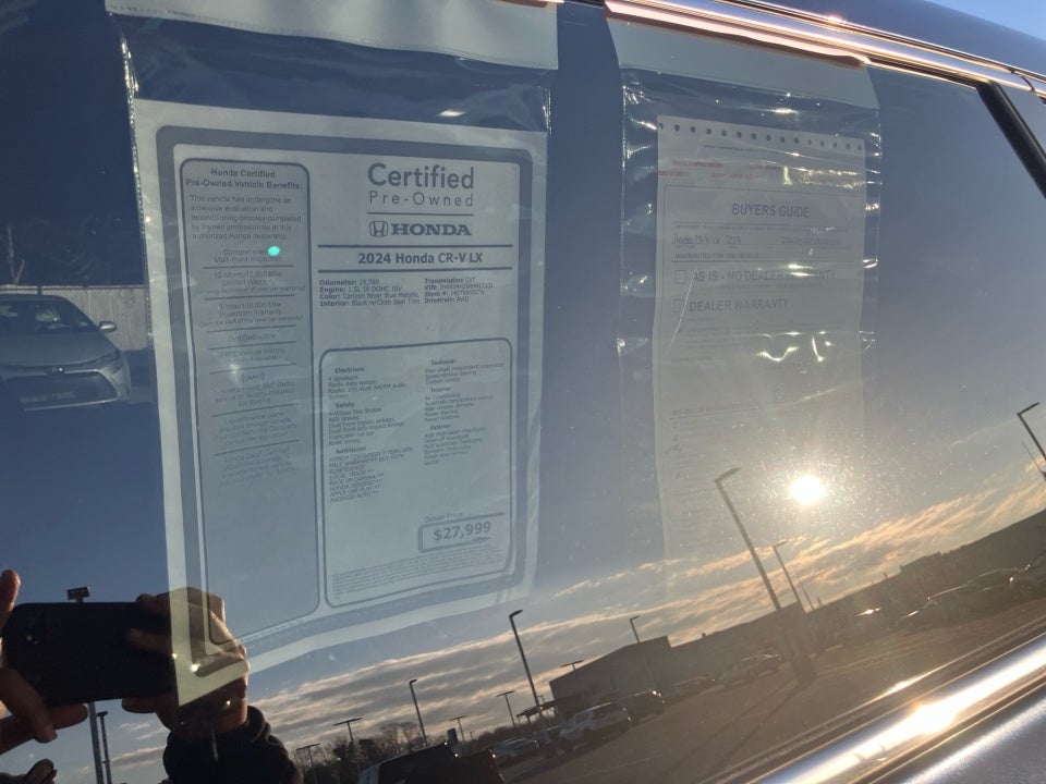 2024 Honda CR-V LX AWD