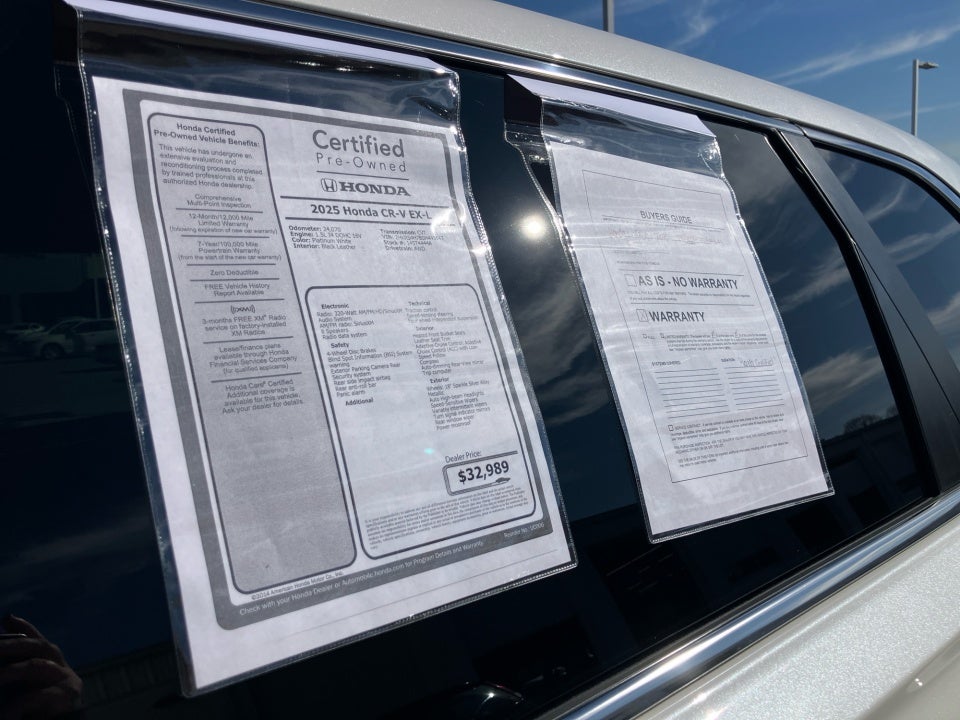 2025 Honda CR-V EX-L AWD
