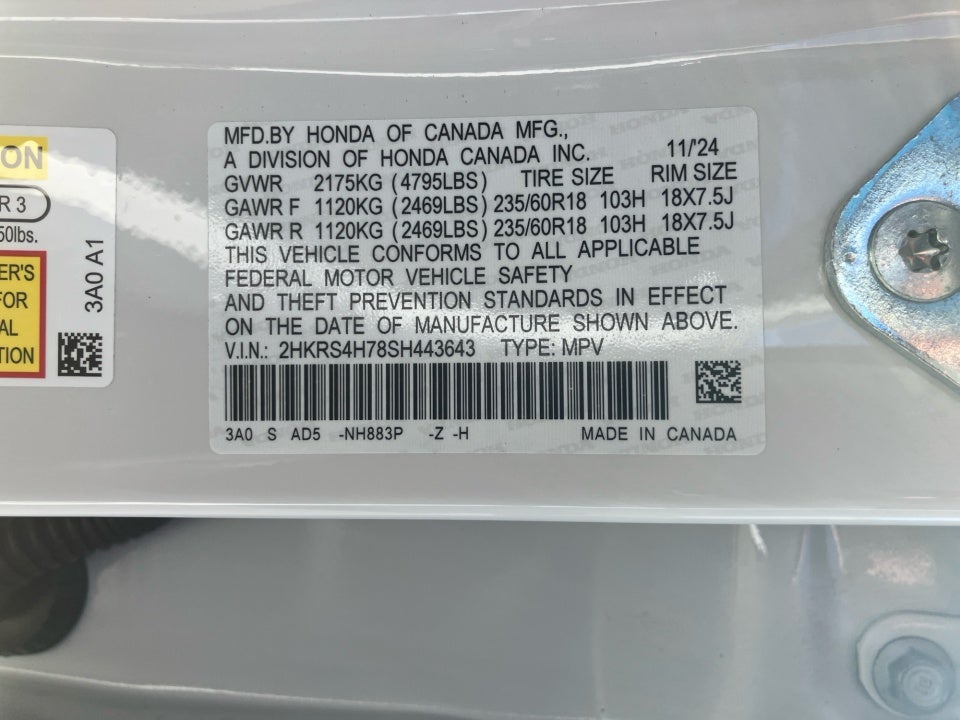 2025 Honda CR-V EX-L AWD