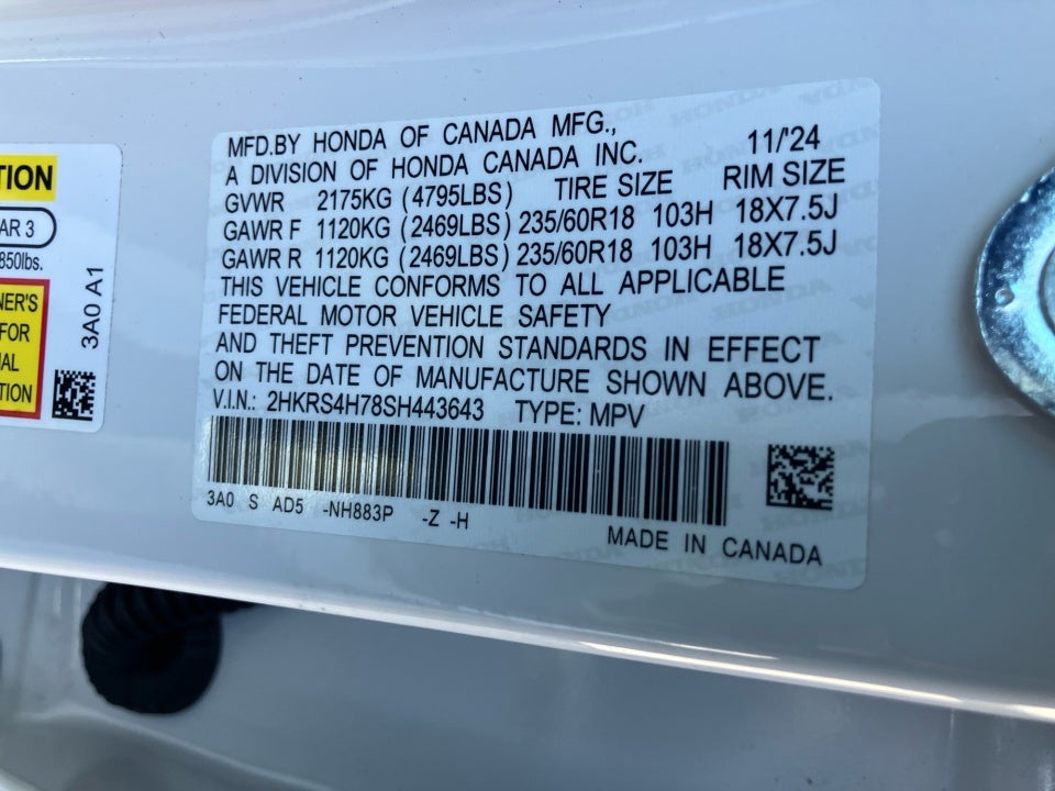 2025 Honda CR-V EX-L AWD