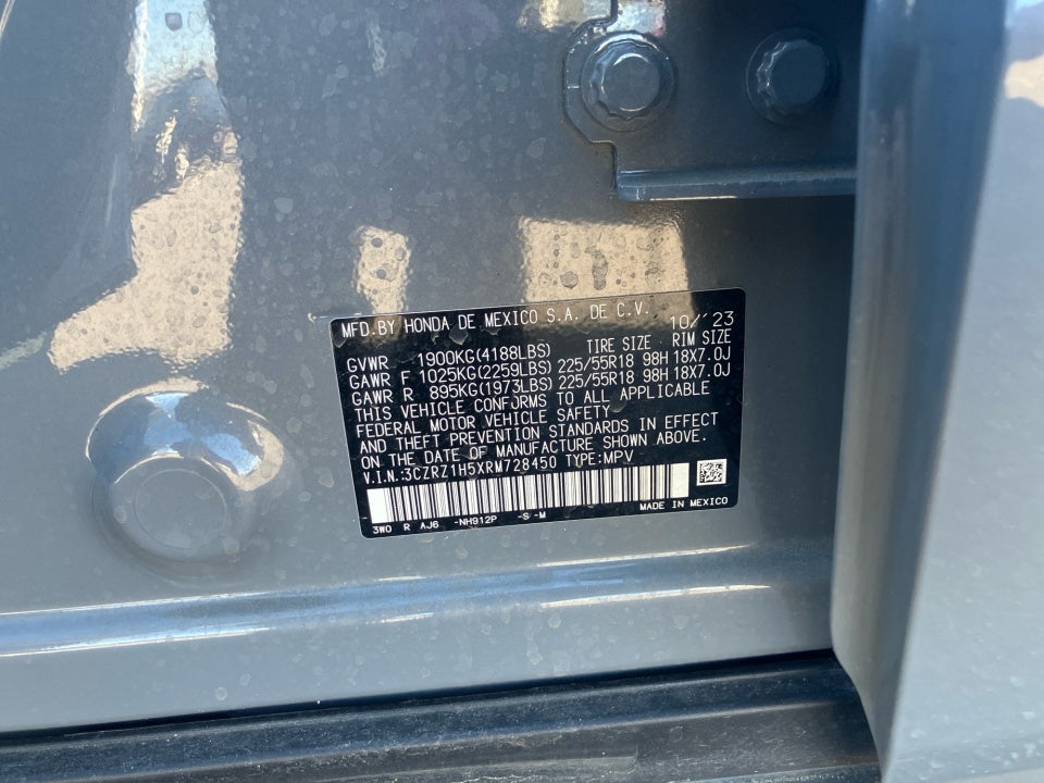 2024 Honda HR-V 2WD Sport