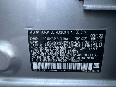 2024 Honda HR-V AWD EX-L w/o BSI