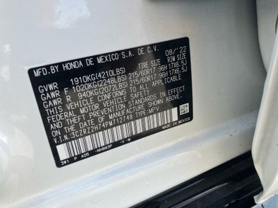 2023 Honda HR-V AWD EX-L