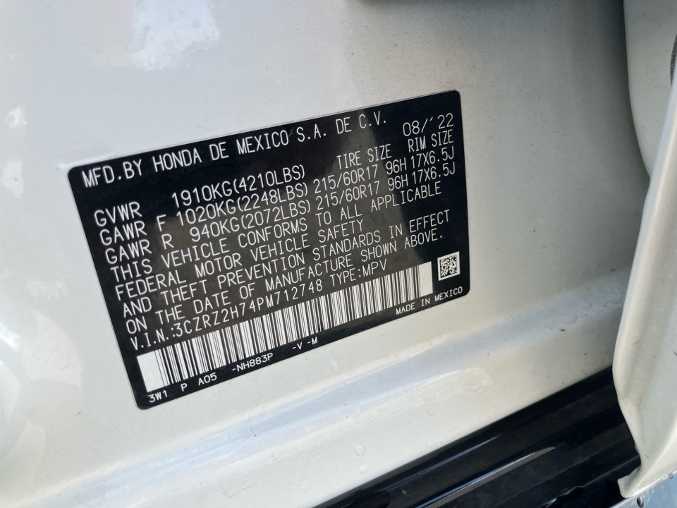 2023 Honda HR-V AWD EX-L