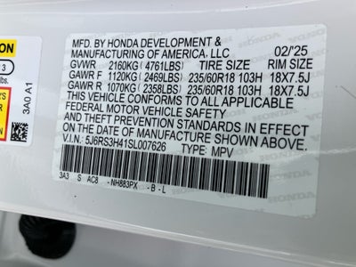 2025 Honda CR-V EX 2WD