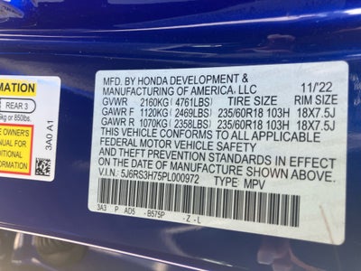 2023 Honda CR-V EX-L 2WD