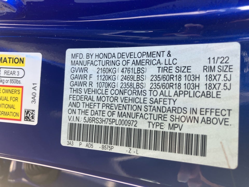 2023 Honda CR-V EX-L 2WD