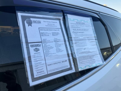 2015 Hyundai Santa Fe Sport 2.0L Turbo