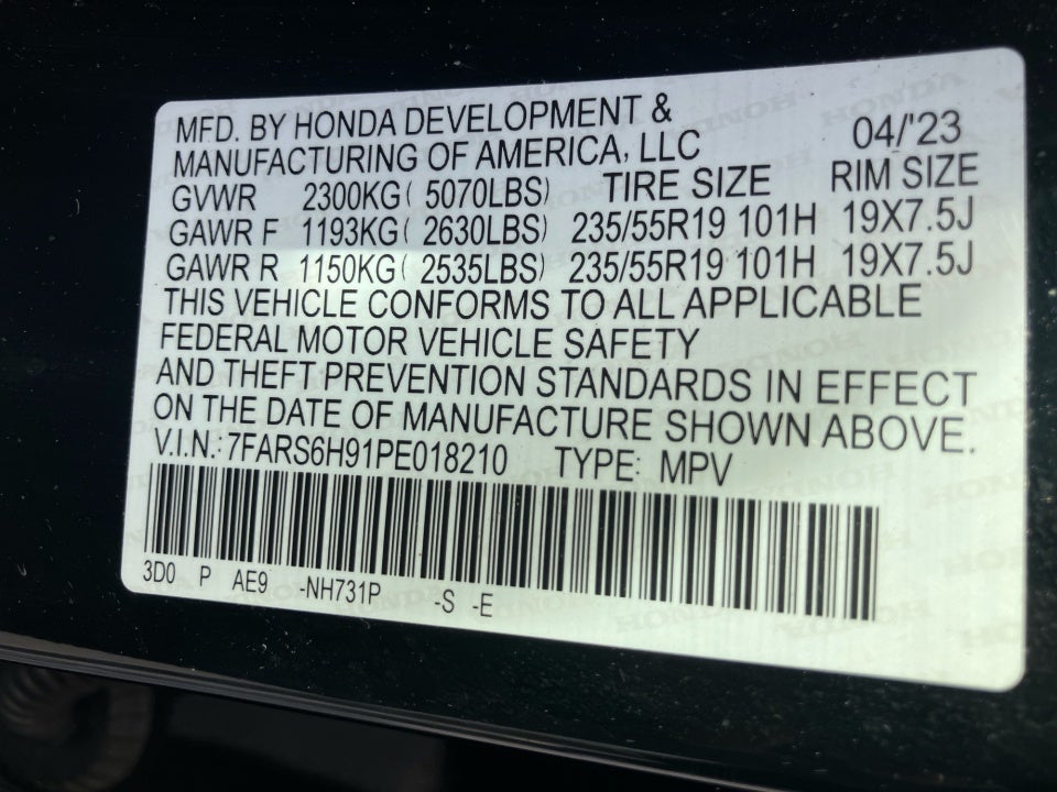 2023 Honda CR-V Hybrid Sport Touring