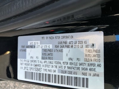 2019 Mazda Mazda6 Sport