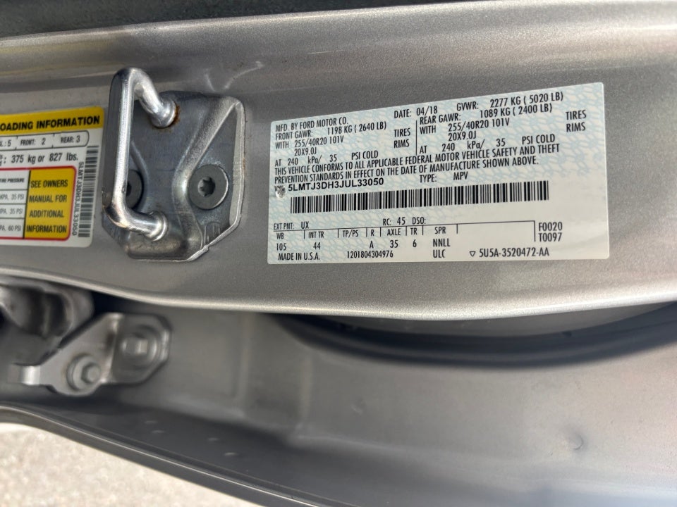 2018 Lincoln MKC Reserve