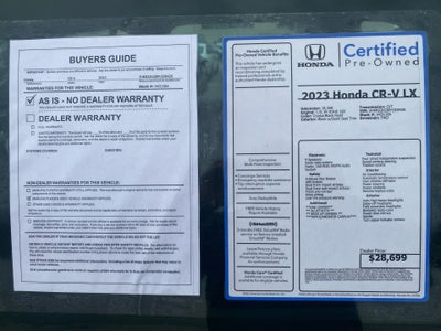 2023 Honda CR-V LX 2WD