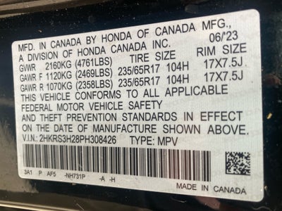 2023 Honda CR-V LX 2WD