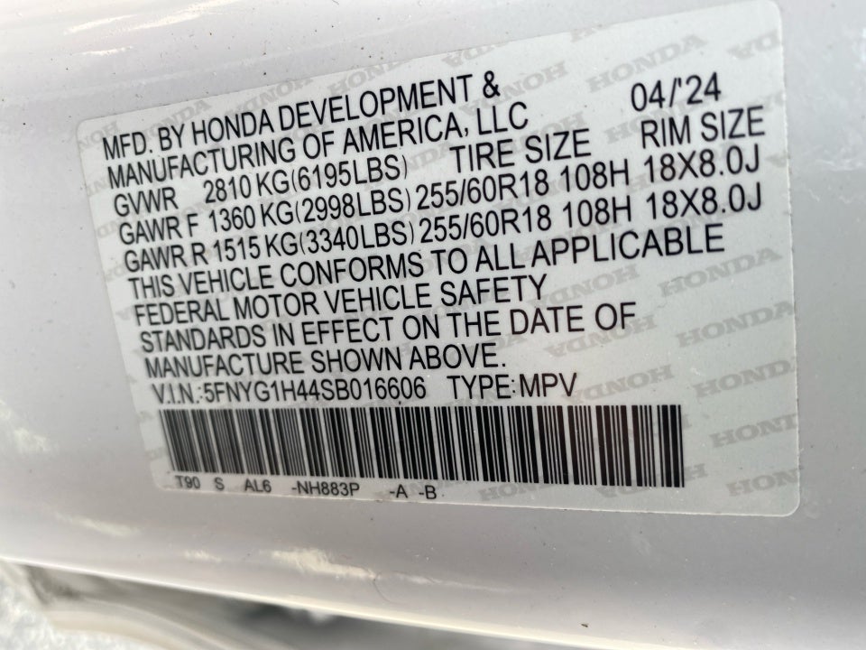 2025 Honda Pilot EX-L