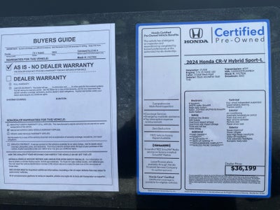 2024 Honda CR-V Hybrid Sport-L