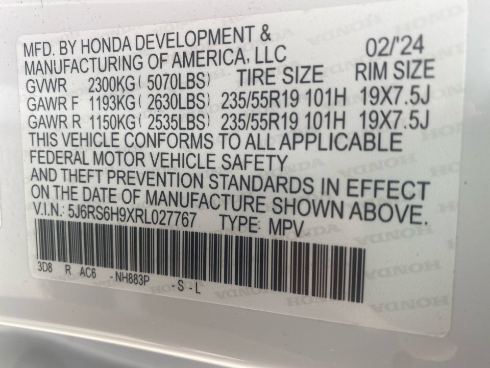 2024 Honda CR-V Hybrid Sport Touring