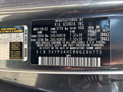 2022 Kia Telluride EX