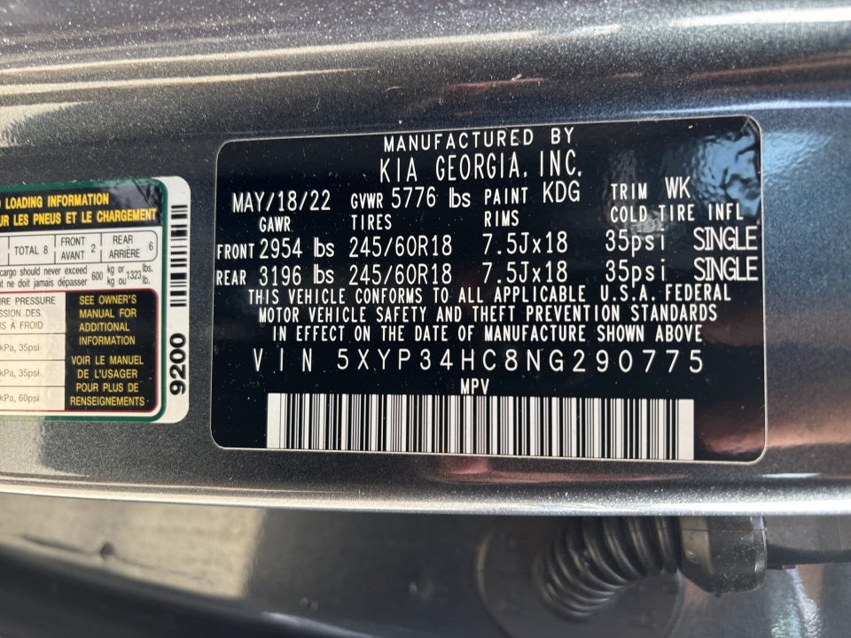 2022 Kia Telluride EX