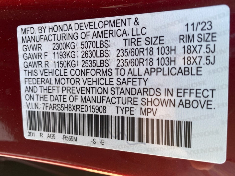 2024 Honda CR-V Hybrid Sport-L