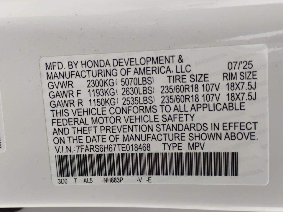 2026 Honda CR-V Hybrid AWD TrailSport