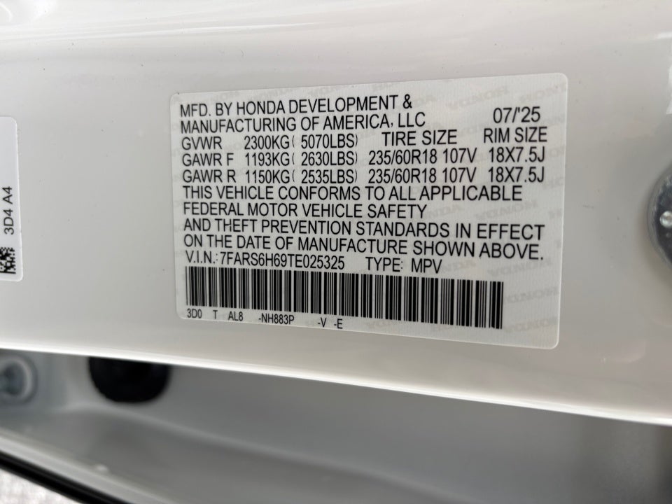 2026 Honda CR-V Hybrid AWD TrailSport