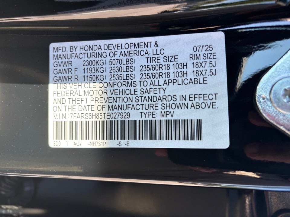 2026 Honda CR-V Hybrid AWD Sport-L