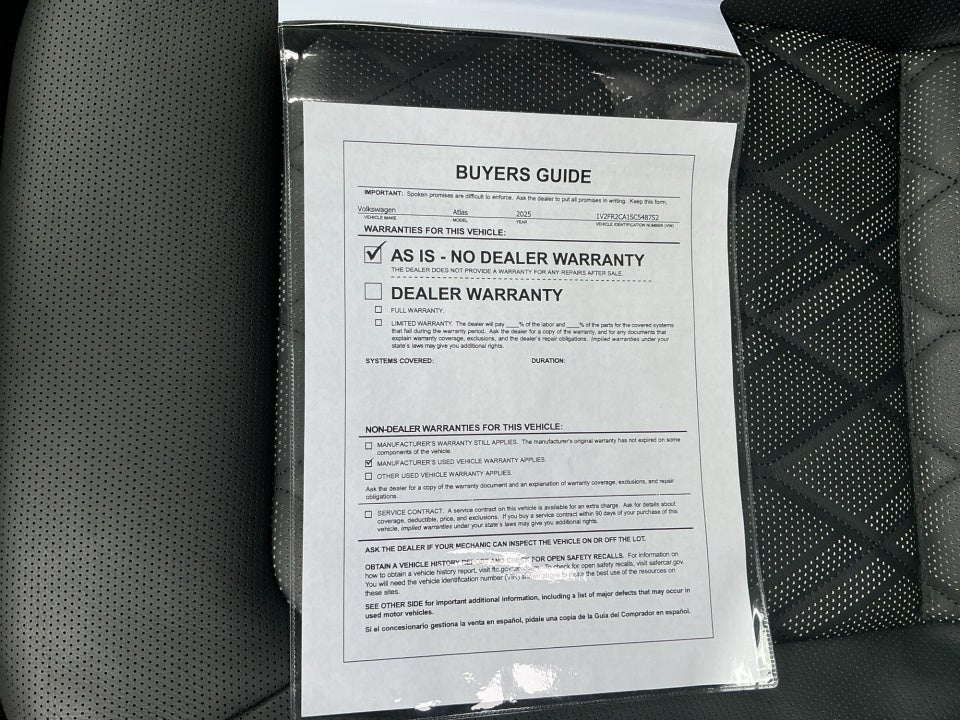 2025 Volkswagen Atlas 2.0T SEL Premium R-Line