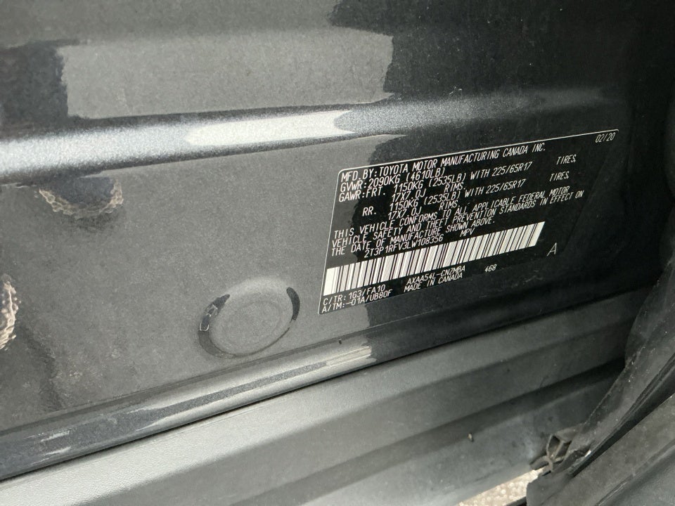 2020 Toyota RAV4 XLE